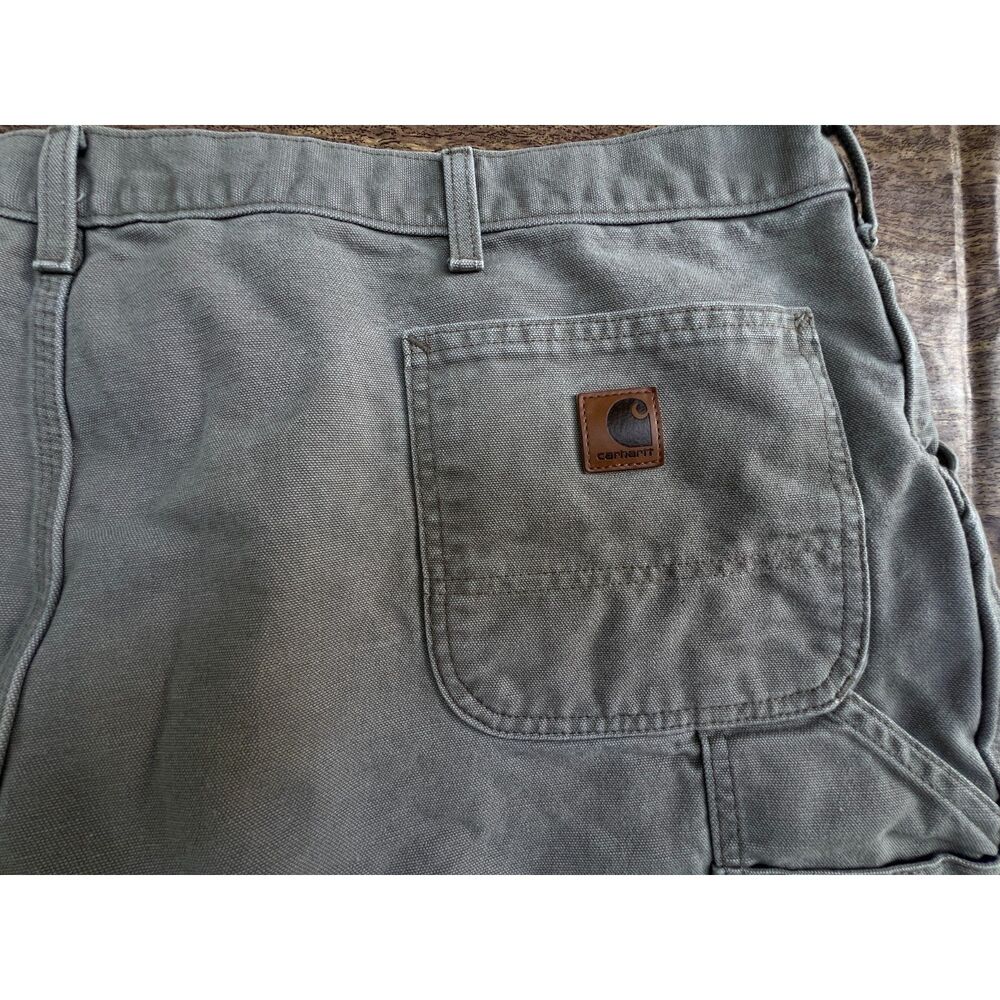 Carhartt B25 DES Original Fit Carpenter Shorts Men’s 48 Desert Canvas 8" Inseam
